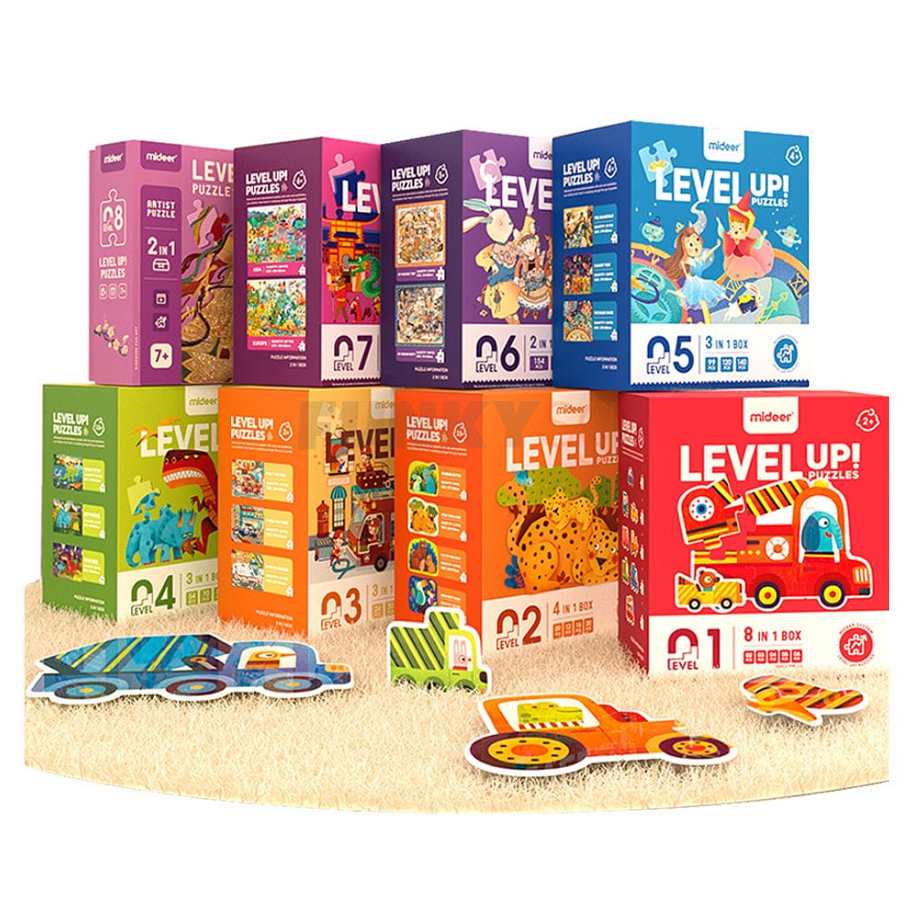 Level Up Puzzle - Little Town (4 Level)