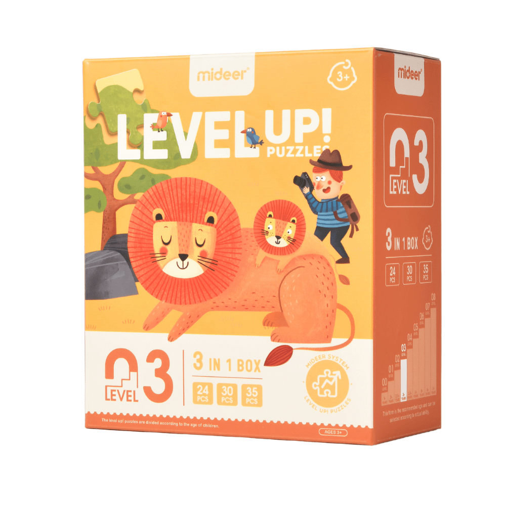 Level Up Puzzle - Natural Scene (3 Level)