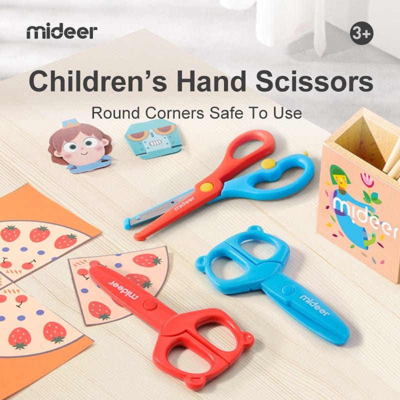 Kids Scissors Yellow and Green