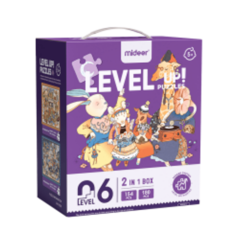 Level Up Puzzle - Forest Fantasy Party (6 Level)