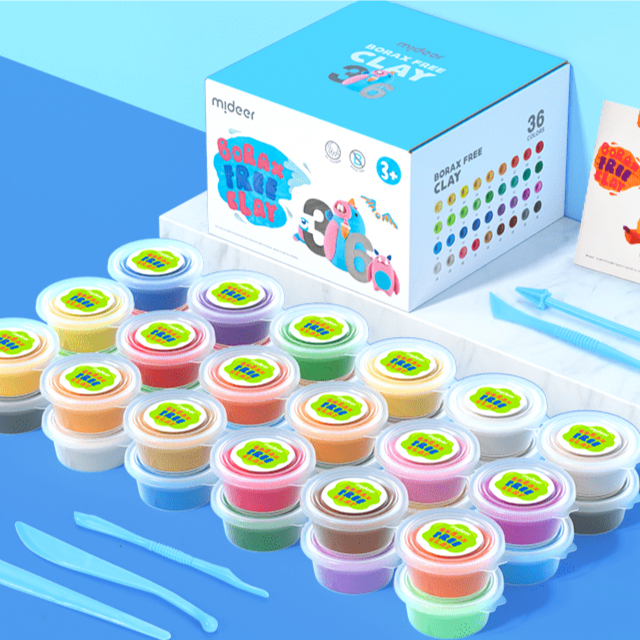Borax Free Clay - 36 colors