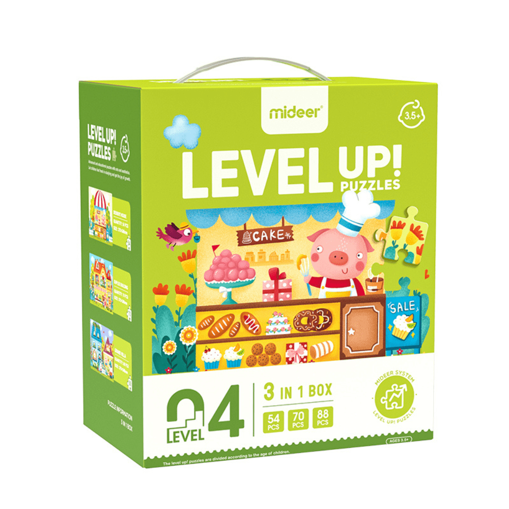 Level Up Puzzle - Little Town (4 Level)