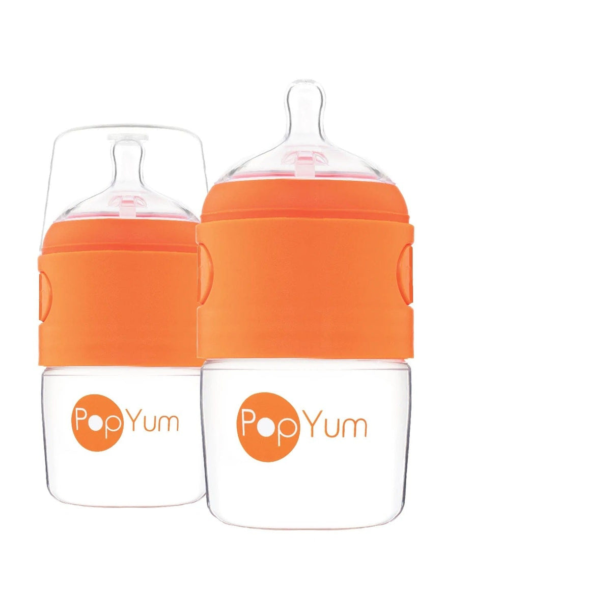 PopYum Anti-Colic Formula Making Baby Bottle, 2-pack, 5 oz.