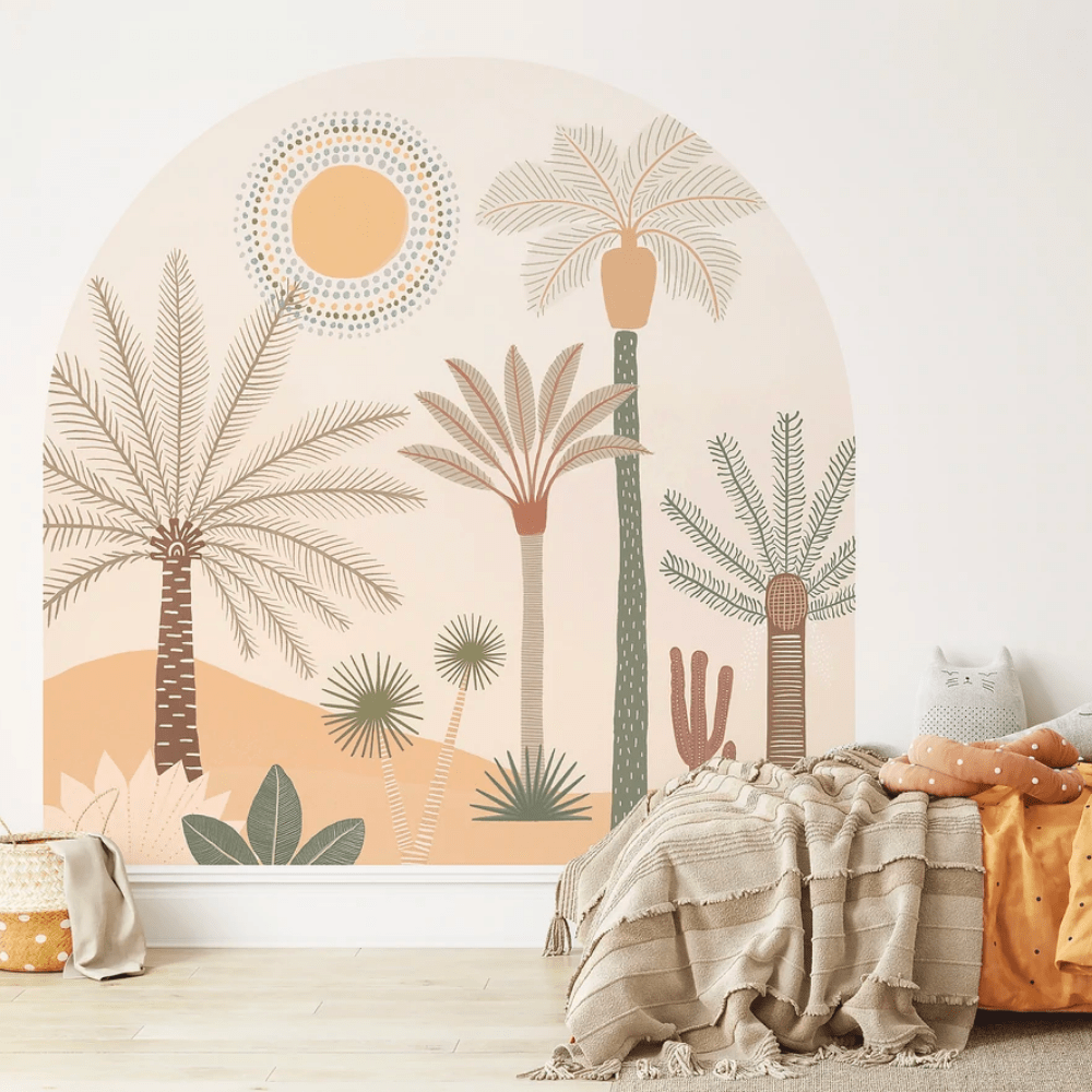 Palm Desert Arch Wall Mural - Natural