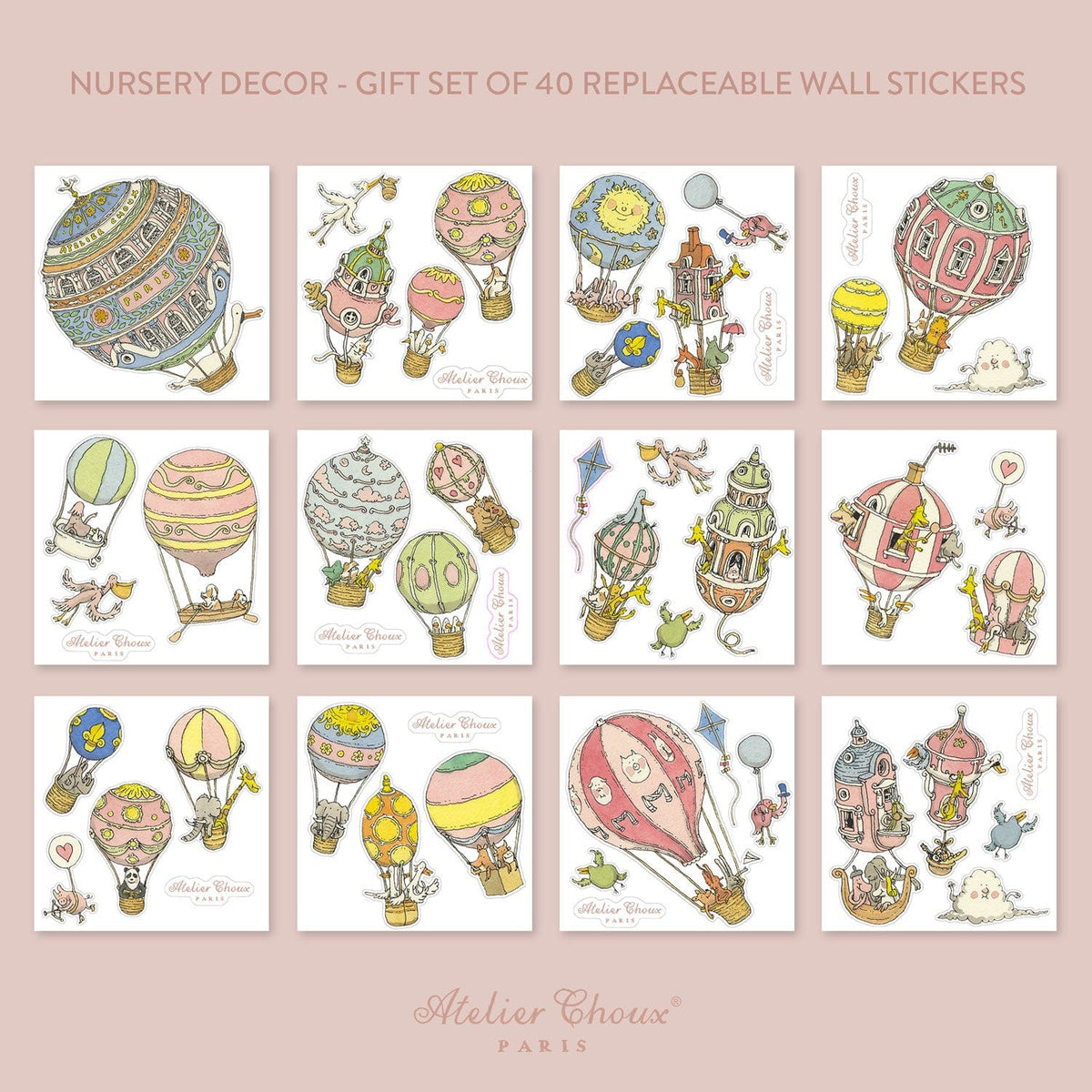 Atelier Choux Wall Decals