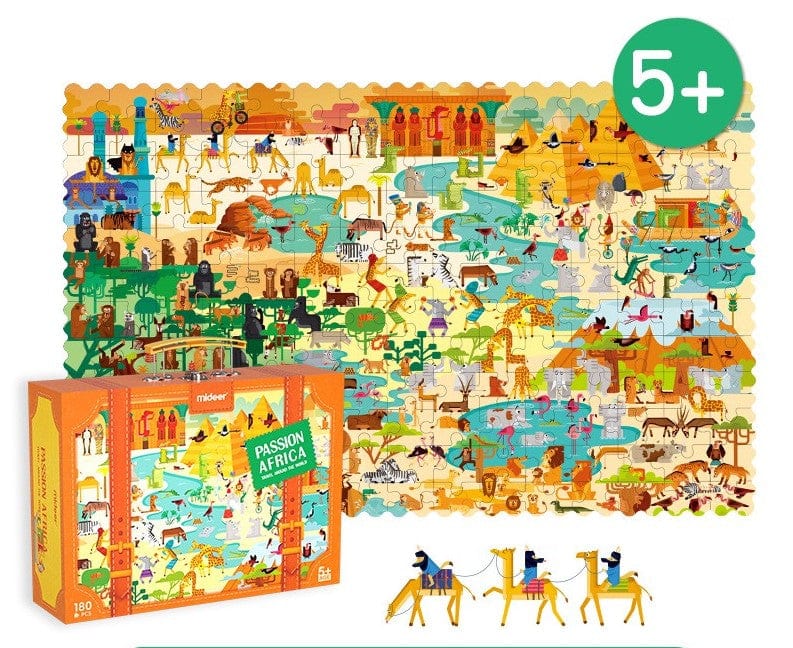 Travel Around the World Puzzle - Passion Africa