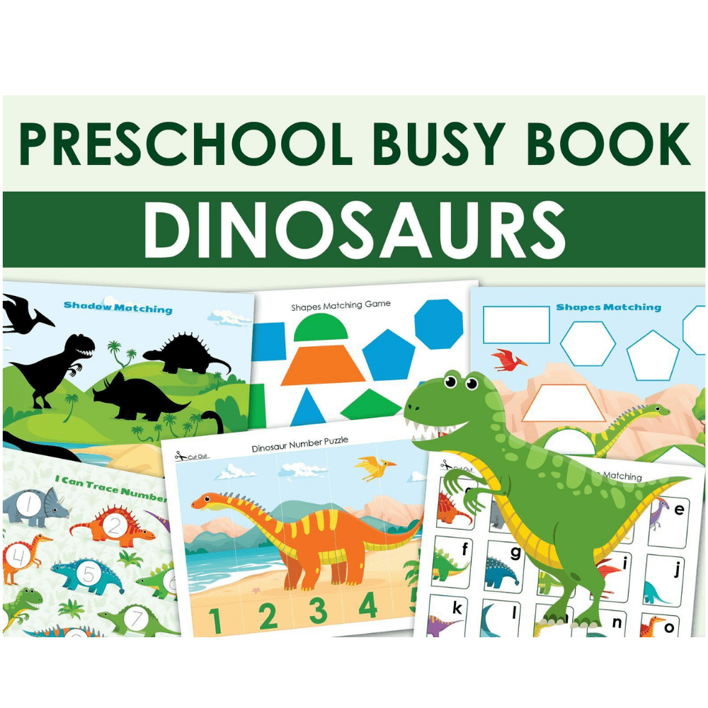 Busy Book Dino Preschool