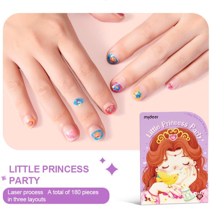 Bling Bling Nail Stickers - Little Princess Party