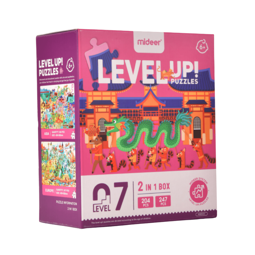 Level Up Puzzle - World Travel (7 Level)