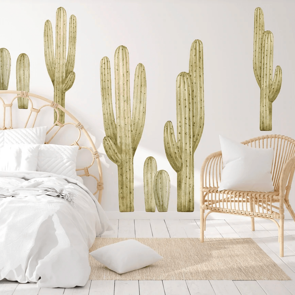 Desert Cactus Decal Set