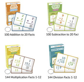Learning Core Math Concepts Flash Cards- Basic Math 2
