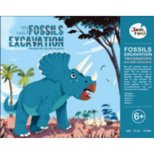 Fossil Excavation - Triceratops