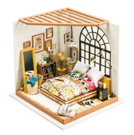 DIY Miniature Dollhouse  - Bedroom