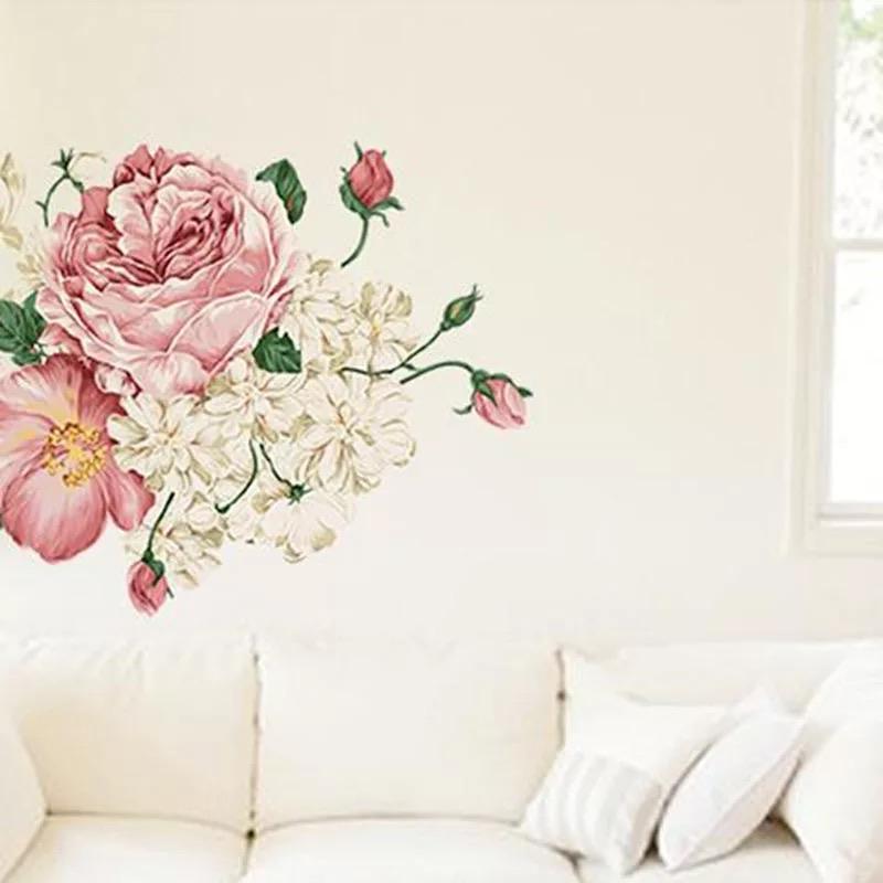 Mixed Flowers Wall Decals