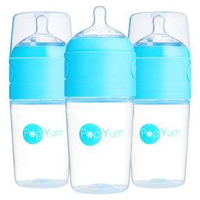 PopYum Anti-Colic Formula Making Baby Bottle, 3-pack, 9 oz.