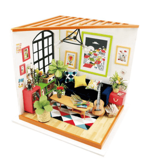 DIY Miniature Dollhouse  - Living Room